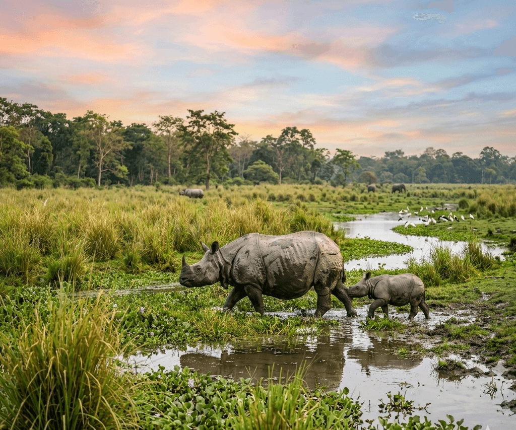 7 Days / 6 Nights Kaziranga → Shillong → Cherrapunjee → Mawlynnong → Dawki (Kazirang & Meghalaya)