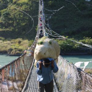Hanging bridge
