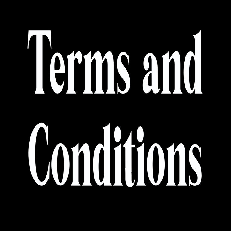 Terms and Condition