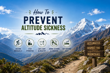 how to prevent altitude sickness