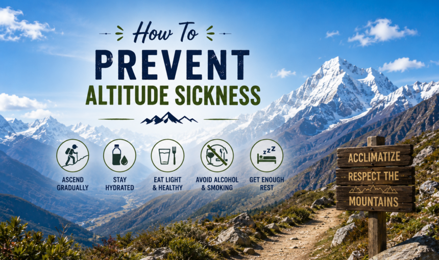 How To Prevent Altitude Sickness