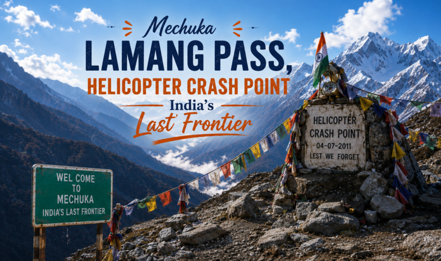 Mechuka Lamang Pass, Helicopter Crash Point : India’s Last Frontier