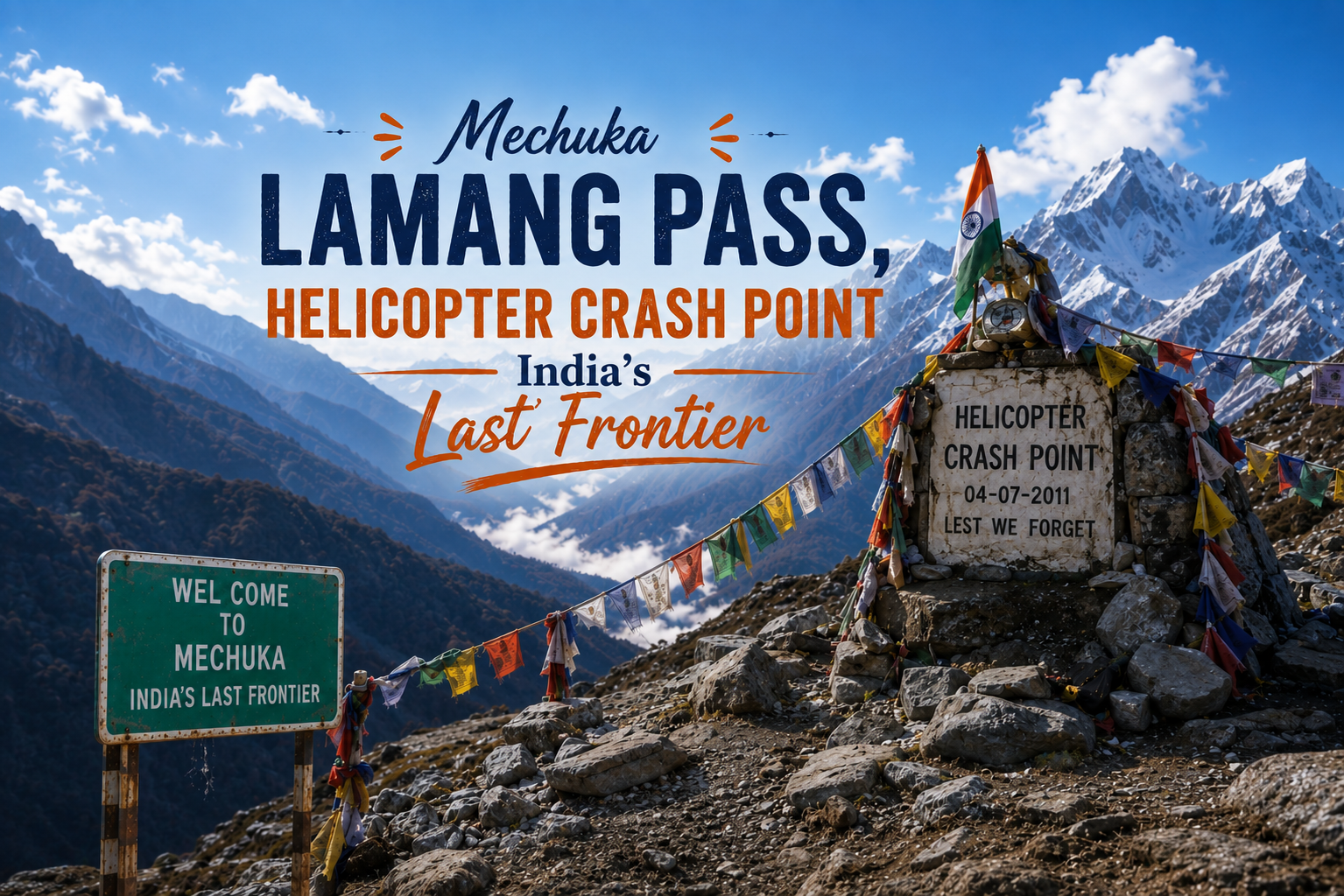 Mechuka to Lamang Border