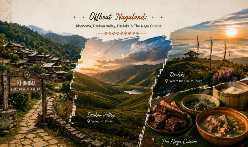 Offbeat Nagaland: Khonoma, Dzukou Valley, Dzuleke & The Flavours of Naga Cuisine